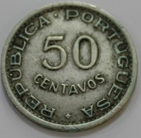 50 сентаво 1950г. Ангола(Порт), состояние  XF - Мир монет