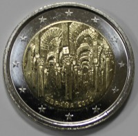 2 евро 2010г. Испания.   Кордоба, состояние UNC - Мир монет