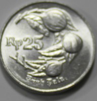 25 рупий 1994г. Индонезия, состояние UNC - Мир монет