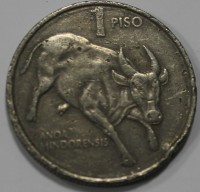 1 песо 1990г. Филиппины, состояние VF - Мир монет