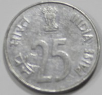 25 пайса 1988. Индия, состояние VF - Мир монет