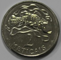 2 метикай 2006г. Мозамбик. Рыба, состояние UNC - Мир монет