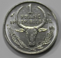 1 ариари 1965г. Малагаси, Пуансеттия (Рождественская звезда), состояние UNC - Мир монет