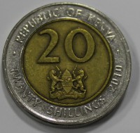 20 шиллингов 2010г. Кения, состояние aUNC - Мир монет