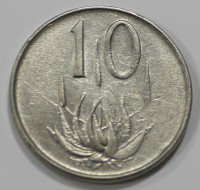 10 центов 1965г. ЮАР, Кактус, состояние VF-XF - Мир монет