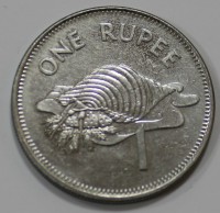 5 рупий 2010г.  Сейшелы, состояние XF+ - Мир монет