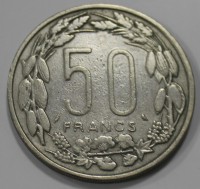 50 франков 1961г. Западно Африканский Валютный Союз, Антилопы Куду, состояние XF - Мир монет