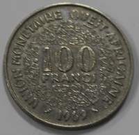 100 франков 1969г. Западно Африканский Валютный Союз, Растения, состояние ХF - Мир монет