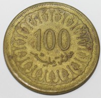 100 миллим 1960г. Тунис, состояние ХF - Мир монет