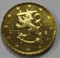 10 евроцентов  2012г. Финляндия, состояние аUNC - Мир монет