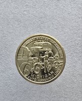 1 доллар 2025г. США.  D.  Инновации США. Конвейерная линия для сборки автомобилей, мешковая. - Мир монет
