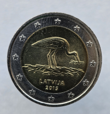 Монеты евро Латвии. - Мир монет