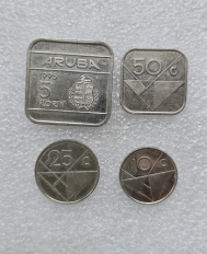 Монеты  и банкноты Аруба. - Мир монет