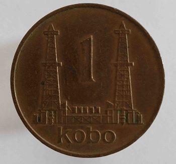 1 куба 1973 г. Нигерия, состояние VF - Мир монет