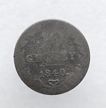 10 грошей 1840г. Для Польши, Николай I, серебро, редкость. - Мир монет