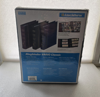 Альбом VARIO KLASSIC  BINDER для банкнот в футляре без листов.  Leuchtturm. Германия - Мир монет