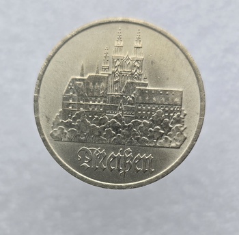 5 марок 1972г. ГДР. Город Мейсен, мешковая. - Мир монет