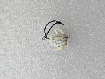 Елочная игрушка для мини-елки СССР, стекло. Чайник . - Мир монет