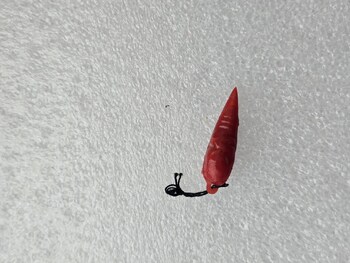 Елочная игрушка для мини-елки СССР, стекло. Морковь. - Мир монет