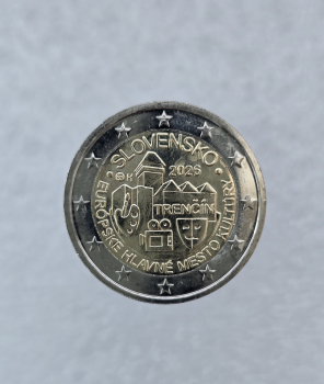 2 евро 2026 г Словакия Тренчин - Мир монет