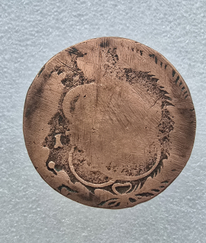 5 копеек 17--г.  ЕМ, окончание стерто_ Екатерина II, медь, подойдет для лечения или начинающего коллекционера. - Мир монет