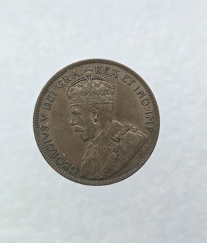 Канада. 1 цент 1918г. Георг V, мешковая в блеске. - Мир монет