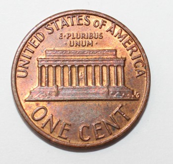 1 цент 1980г. США, б/б,состояние XF. - Мир монет