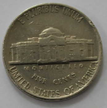 5 центов 1978г.  б/букв. США, состояние VF - Мир монет