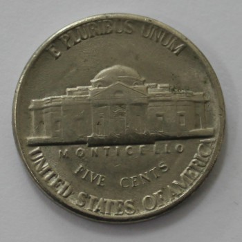 5 центов 1977г.  D . США, состояние VF - Мир монет