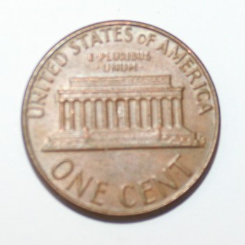1 цент 1977г. США. D, состояние VF-XF. - Мир монет