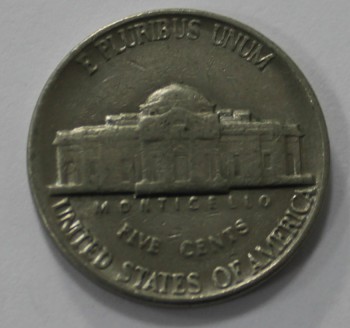 5 центов 1982г. D. США, никель, состояние VF - Мир монет