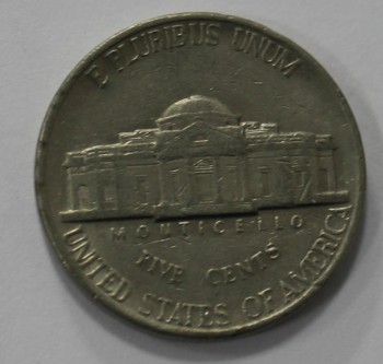 5 центов 1994г. Р. США, состояние VF. - Мир монет