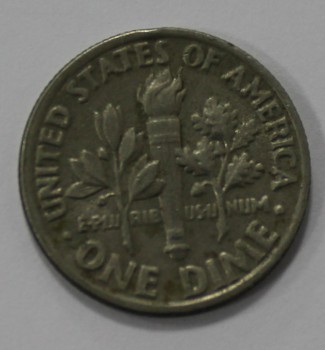 10 центов 1995г. P. США,  состояние VF - Мир монет