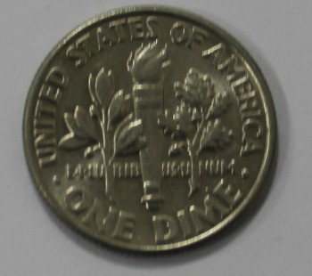 10 центов  2001г. D. США, состояние UNC - Мир монет