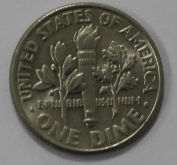 10 центов  2002г. D. США,  состояние XF - Мир монет