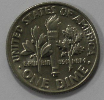 10 центов  2004г. D. США,  состояние UNC - Мир монет