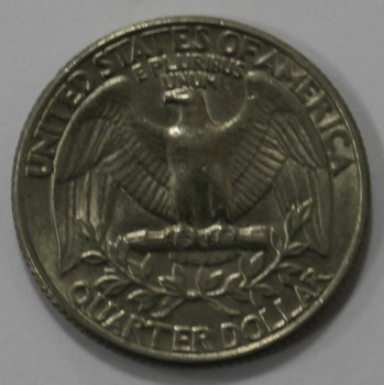 25 центов 1981г.  D, США, состояние VF-XF. - Мир монет