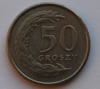 50 грошей 1995г. Польша, состояние  - Мир монет