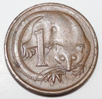 1 цент 1973г. Австралия. Кускус, состояние VF - Мир монет