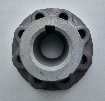 Полумуфта ведущая (большая), диаметром 42мм , одевается на вал  насоса при соединении с электродвигателем агрегата 1 В 20/10-16/10 - Мир монет